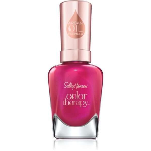 Sally Hansen Color Therapy lac de unghii pentru ingrijire culoare 250 Rosy Glow 14.7 ml-Țena