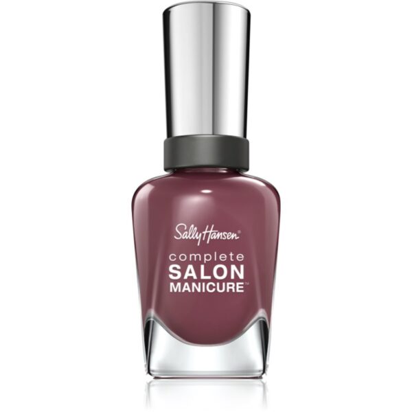 Sally Hansen Complete Salon Manicure lac pentru intarirea unghiilor culoare Plum The World 14.7 ml-ro