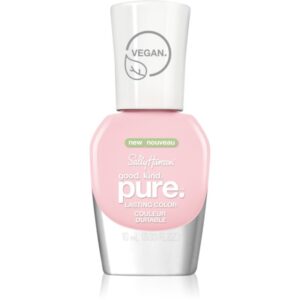 Sally Hansen Good. Kind. Pure. lac de unghii cu rezistenta indelungata cu efect de întărire culoare Pink Cloud 10 ml-Țena