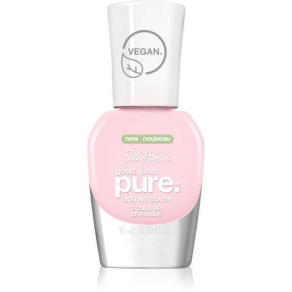 Sally Hansen Good. Kind. Pure. lac de unghii cu rezistenta indelungata cu efect de întărire culoare Pink Moon 10 ml-ro