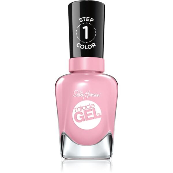Sally Hansen Miracle Gel™ gel de unghii fara utilizarea UV sau lampa LED culoare 160 Pinky Promise 14