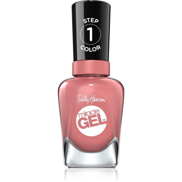 Sally Hansen Miracle Gel™ gel de unghii fara utilizarea UV sau lampa LED culoare 244 Mauve-Olous 14