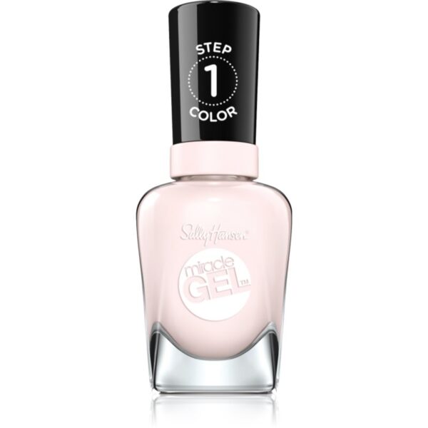 Sally Hansen Miracle Gel™ gel de unghii fara utilizarea UV sau lampa LED culoare 247 Little Peony 14