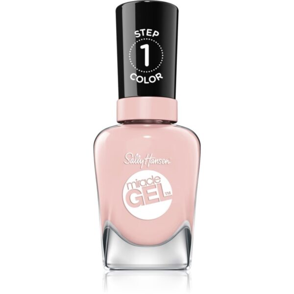 Sally Hansen Miracle Gel™ gel de unghii fara utilizarea UV sau lampa LED culoare 248 Once Chiffon A Time 14