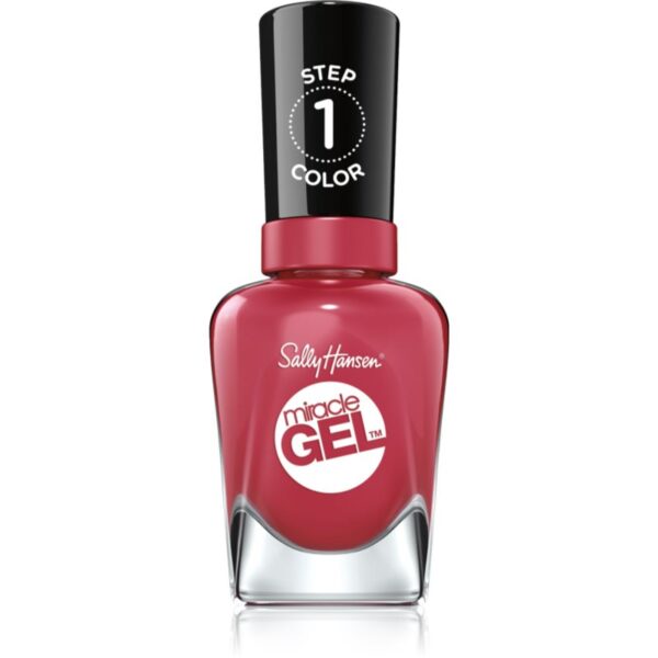 Sally Hansen Miracle Gel™ gel de unghii fara utilizarea UV sau lampa LED culoare 256 Proper P-Rose 14