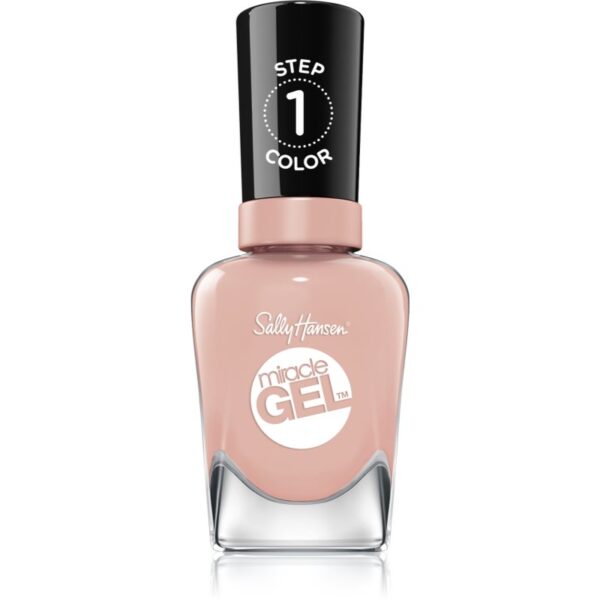 Sally Hansen Miracle Gel™ gel de unghii fara utilizarea UV sau lampa LED culoare 363 Peaches & Dream 14
