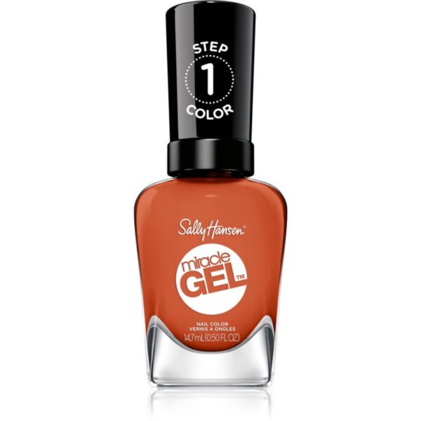 Sally Hansen Miracle Gel™ gel de unghii fara utilizarea UV sau lampa LED culoare 388 A Hot Minute 14