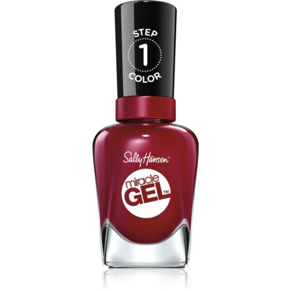 Sally Hansen Miracle Gel™ gel de unghii fara utilizarea UV sau lampa LED culoare 440 Dig Fig 14