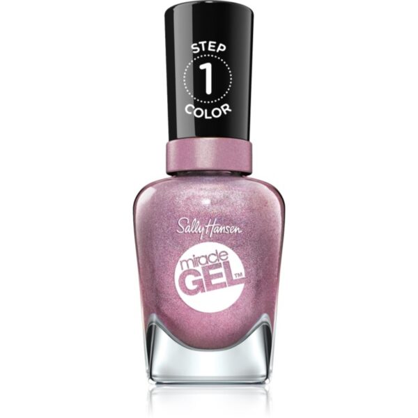 Sally Hansen Miracle Gel™ gel de unghii fara utilizarea UV sau lampa LED culoare 564 Metro Midnight 14