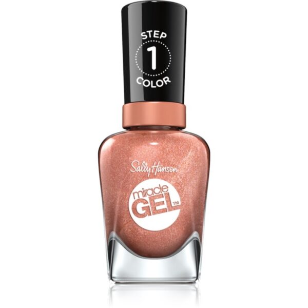 Sally Hansen Miracle Gel™ gel de unghii fara utilizarea UV sau lampa LED culoare 660 Terra-Coppa 14