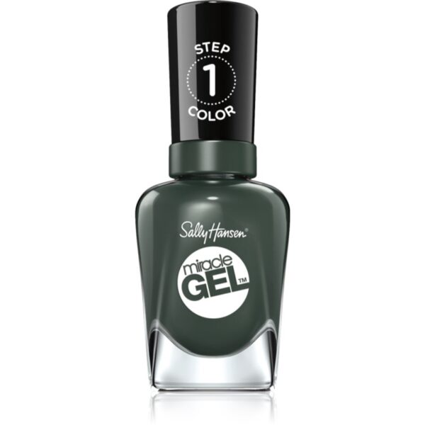 Sally Hansen Miracle Gel™ gel de unghii fara utilizarea UV sau lampa LED culoare 762 Leaf Me Be 14