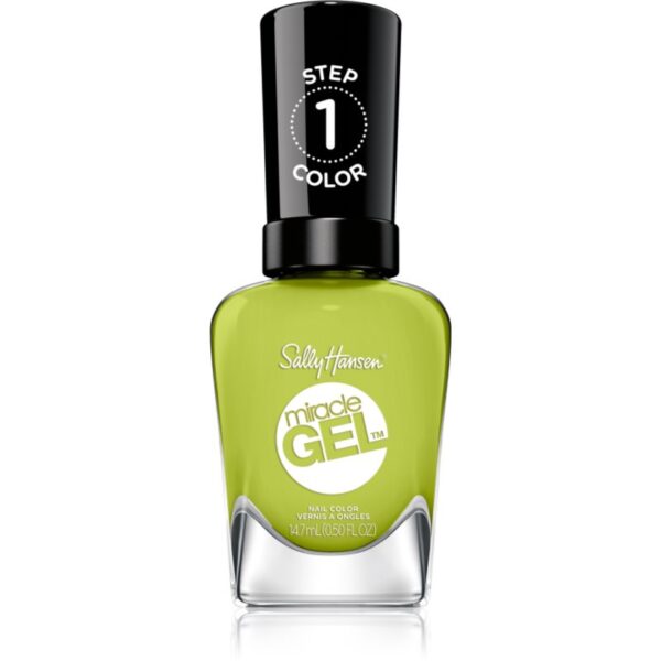 Sally Hansen Miracle Gel™ gel de unghii fara utilizarea UV sau lampa LED culoare 764 Cactus Makes Perfect 14