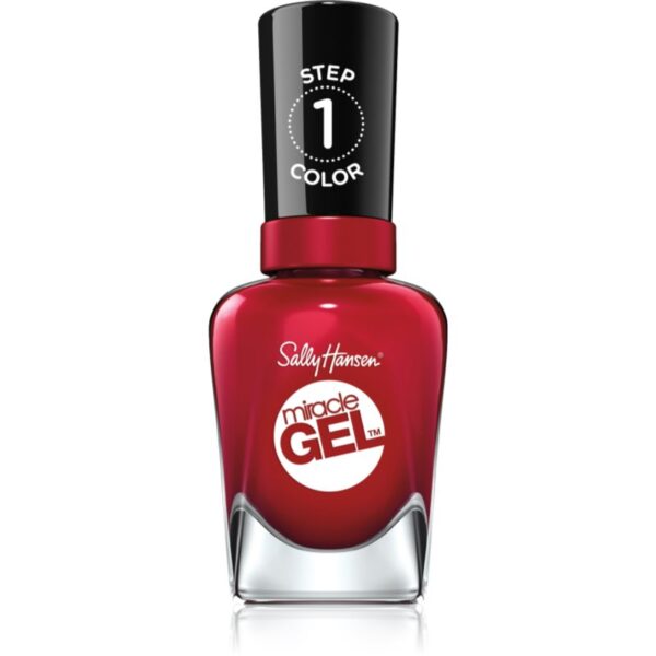 Sally Hansen Miracle Gel™ gel de unghii fara utilizarea UV sau lampa LED culoare Can't Beet Royalty 14