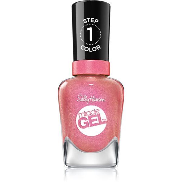 Sally Hansen Miracle Gel™ gel de unghii fara utilizarea UV sau lampa LED culoare Eternally Grapefruit 14