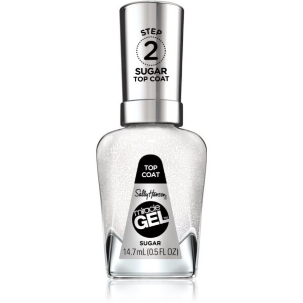 Sally Hansen Miracle Gel™ lac de unghii/parte sus pentru stralucire culoare 103 Sugar 14