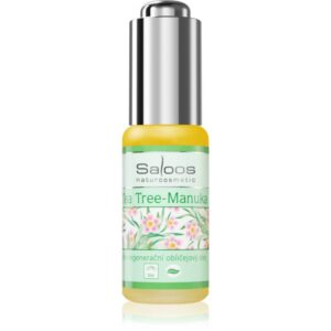 Saloos Bio Skin Oils Tea Tree & Manuka ulei calmant si reparator pentru ten acneic 20 ml-ro