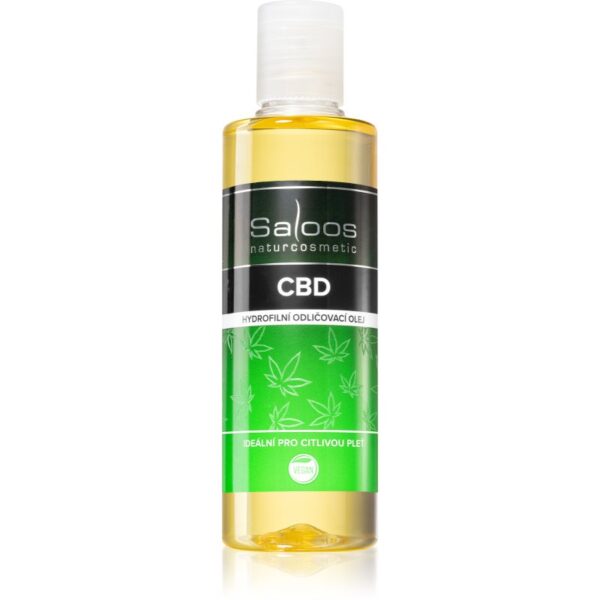 Saloos CBD ulei hidrofilic pentru indepartarea gentila a machiajului 200 ml-Țena