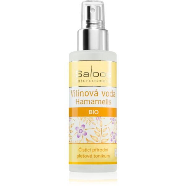 Saloos Floral Water Witch Hazel 100% Bio demachiant calmant tonic pentru ten gras si problematic 100 ml-Țena