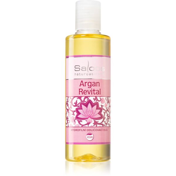 Saloos Make-up Removal Oil Argan Revital ulei pentru indepartarea machiajului Ulei de curățare 200 ml-ro