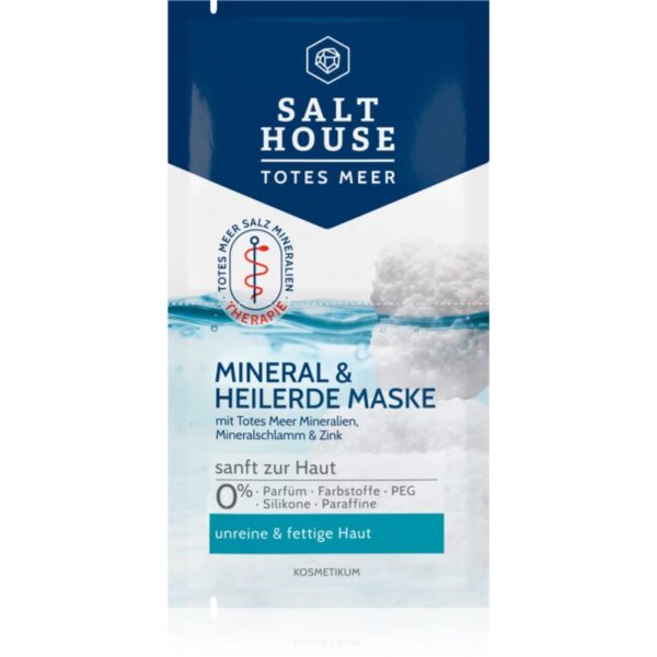 Salt House Dead Sea Mineral Face Mask mască pentru față 2x7 ml-ro
