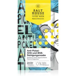 Salt House Natural Minerals Anti-pimple AHA and BHA Cleansing Mask masca 2x6 ml-ro