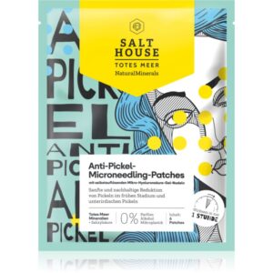 Salt House Natural Minerals Microneedling Anti-pimple Patches plasturi pentru piele problematică impotriva acneei 6 buc-ro