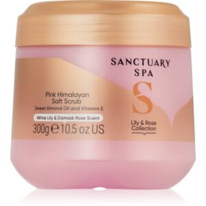 Sanctuary Spa Lily & Rose exfoliant pentru îngrijirea corpului cu arome florale 300 g-ro