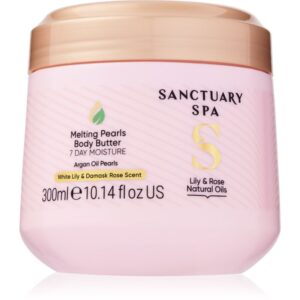 Sanctuary Spa Lily & Rose unt de corp intens hidratant 300 ml-Țena