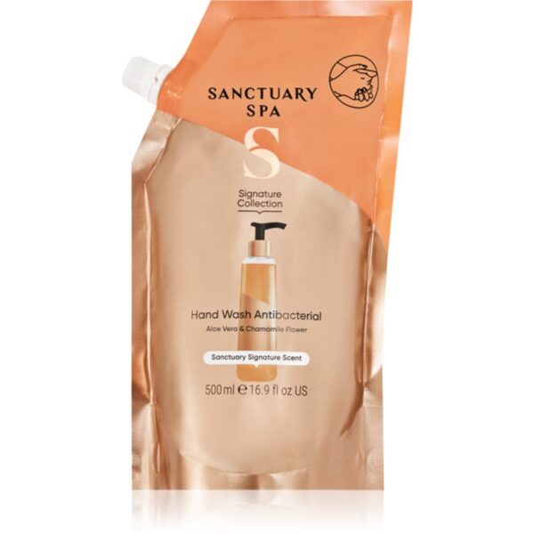 Sanctuary Spa Signature Collection sapun lichid hranitor antibacterial Refil 500 ml-ro
