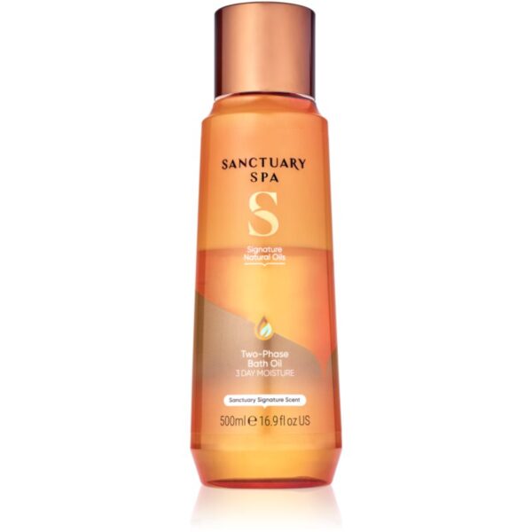 Sanctuary Spa Signature Natural Oils ulei de baie bifazic 500 ml-Țena