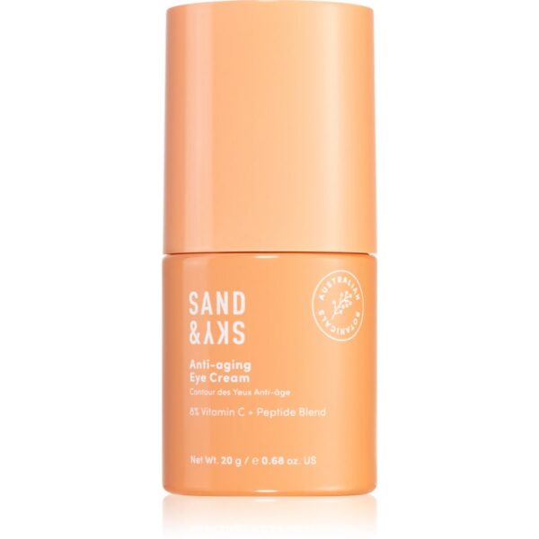 Sand & Sky Anti-aging Eye Cream cremă de ochi cu efect de netezire și de iluminare 20 g-Țena