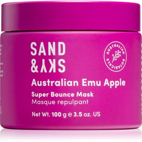 Sand & Sky Australian Emu Apple Super Bounce Mask masca de hidratare si luminozitate faciale 100 g-Țena