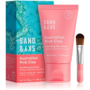 Sand & Sky Australian Pink Clay Porefining Face Mask mască detoxifiantă pentru pori dilatati 30 g-ro