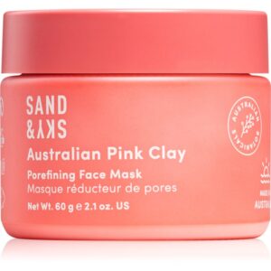 Sand & Sky Australian Pink Clay Porefining Face Mask mască detoxifiantă pentru pori dilatati 60 g-Țena