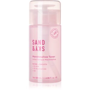 Sand & Sky The Essentials Marshmallow Toner tonic exfoliant delicat pentru definirea pielii 120 ml-Țena