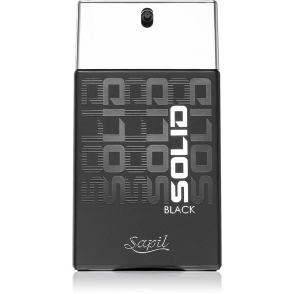 Sapil Solid Black Eau de Toilette pentru bărbați 100 ml-Țena