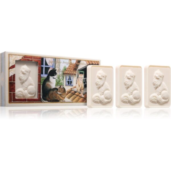Saponificio Artigianale Fiorentino Floral Bouquet The Cat set de săpunuri solide-ro