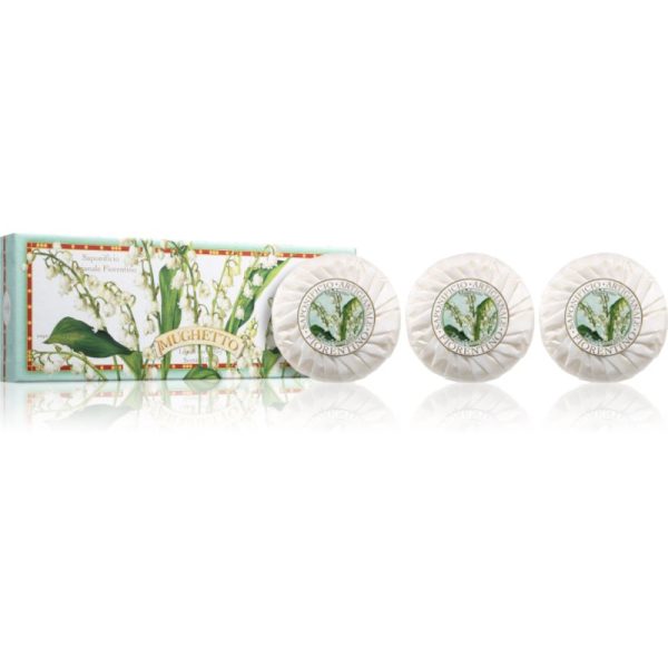 Saponificio Artigianale Fiorentino Lily Of The Valley Set set de săpunuri solide-ro