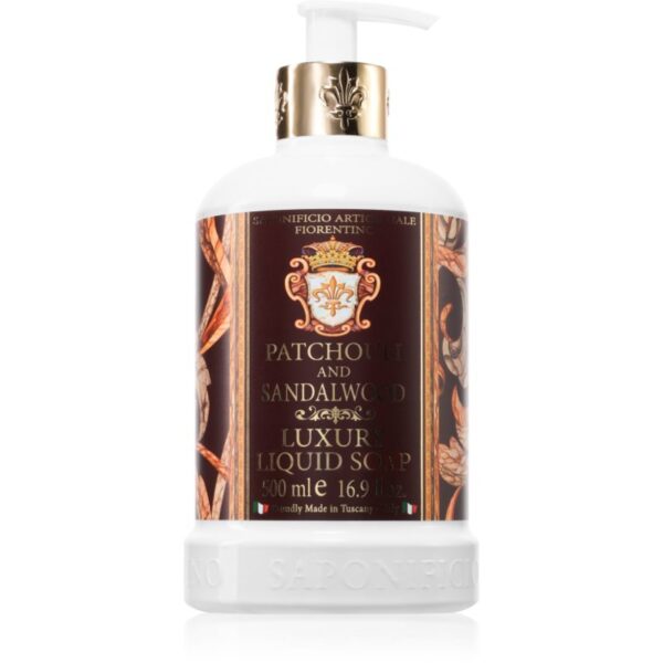 Saponificio Artigianale Fiorentino Patchouli and Sandalwood Săpun natural pentru mâini 500 ml-ro