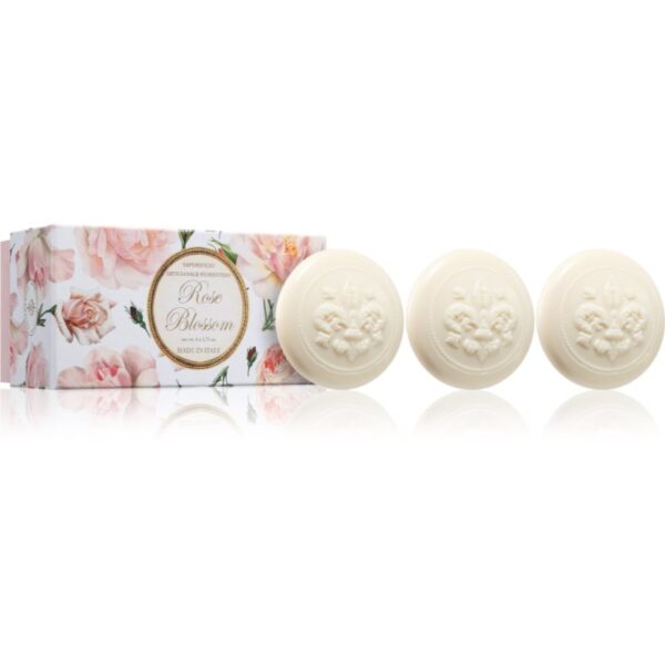 Saponificio Artigianale Fiorentino Rose Blossom Set set de săpunuri solide 6x50 g-Țena