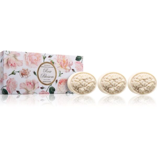 Saponificio Artigianale Fiorentino Rose Blossom Set set de săpunuri solide-Țena
