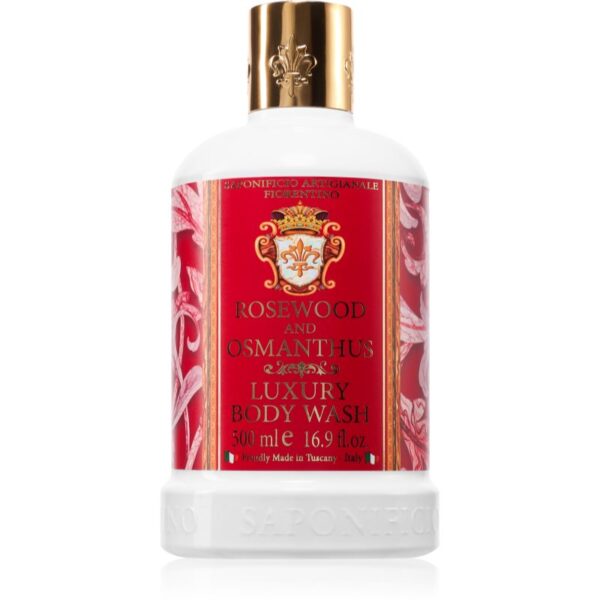 Saponificio Artigianale Fiorentino Rosewood and Osmanthus gel de duș pentru toate tipurile de piele 500 ml-ro