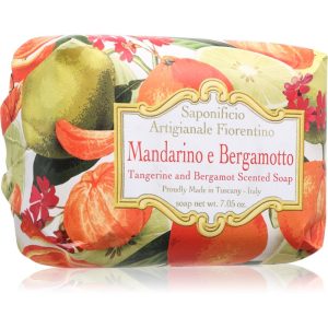 Saponificio Artigianale Fiorentino Tangerine and Bergamot Perfumed Soap Sapun natural 200 g-Țena