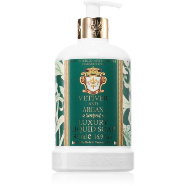 Saponificio Artigianale Fiorentino Vetiver and Argan Săpun natural pentru mâini 500 ml-ro