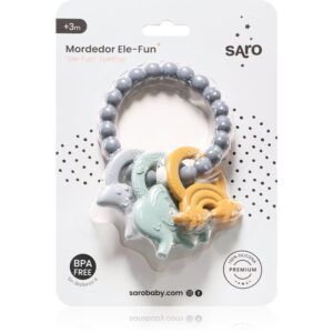 Saro Baby Ele-Fun jucărie pentru dentiție Blue 1 buc-ro