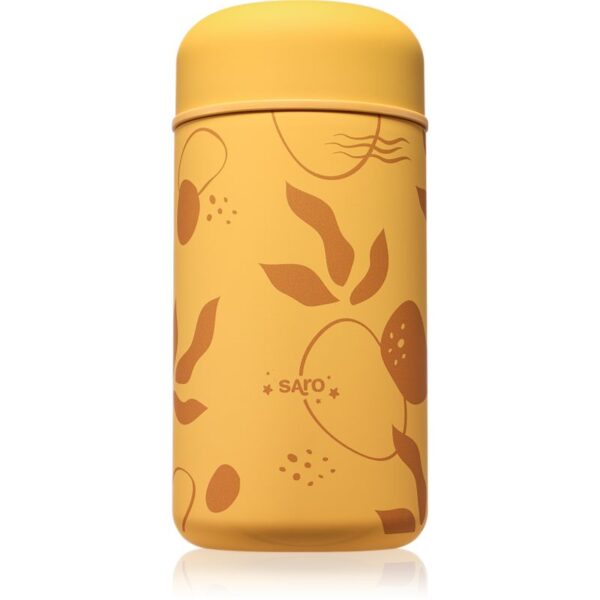 Saro Baby Liquid Thermo termos pentru mâncare Mustard 500 ml-ro