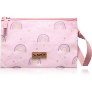 Saro Baby Lunch Bag sac pentru gustare Pink Rainbow 14