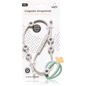 Saro Baby Silicone Catch-All Hanger șnur multifuncțional din silicon Grey 1 buc-Țena