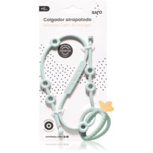 Saro Baby Silicone Catch-All Hanger șnur multifuncțional din silicon Mint 1 buc-Țena