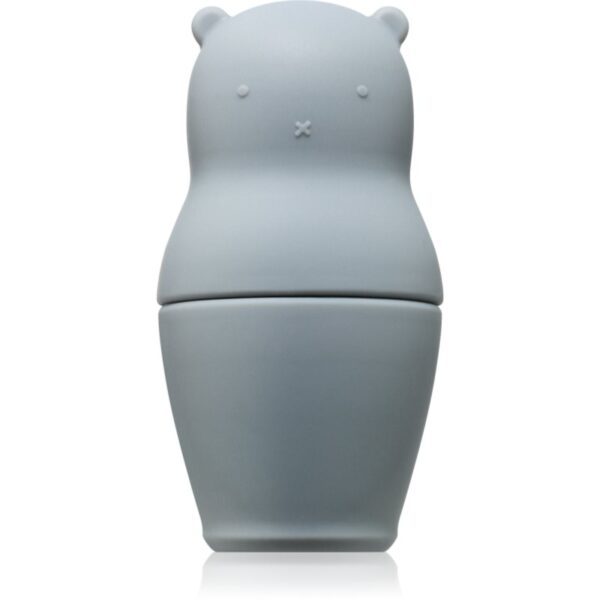 Saro Baby Silicone Didactic Matrioskas jucărie cu activități Mist Blue 4 buc-Țena